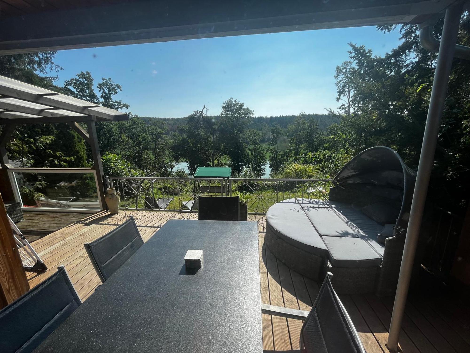 Ferienhaus Zeulenrodaer Meer Bagian luar foto