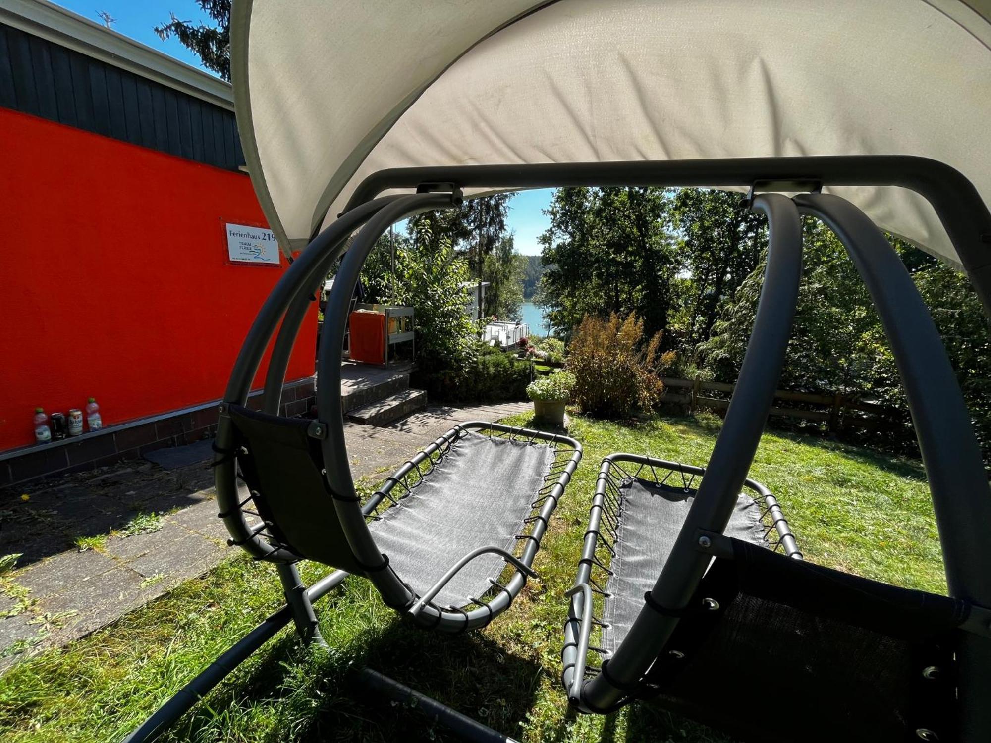 Ferienhaus Zeulenrodaer Meer Bagian luar foto