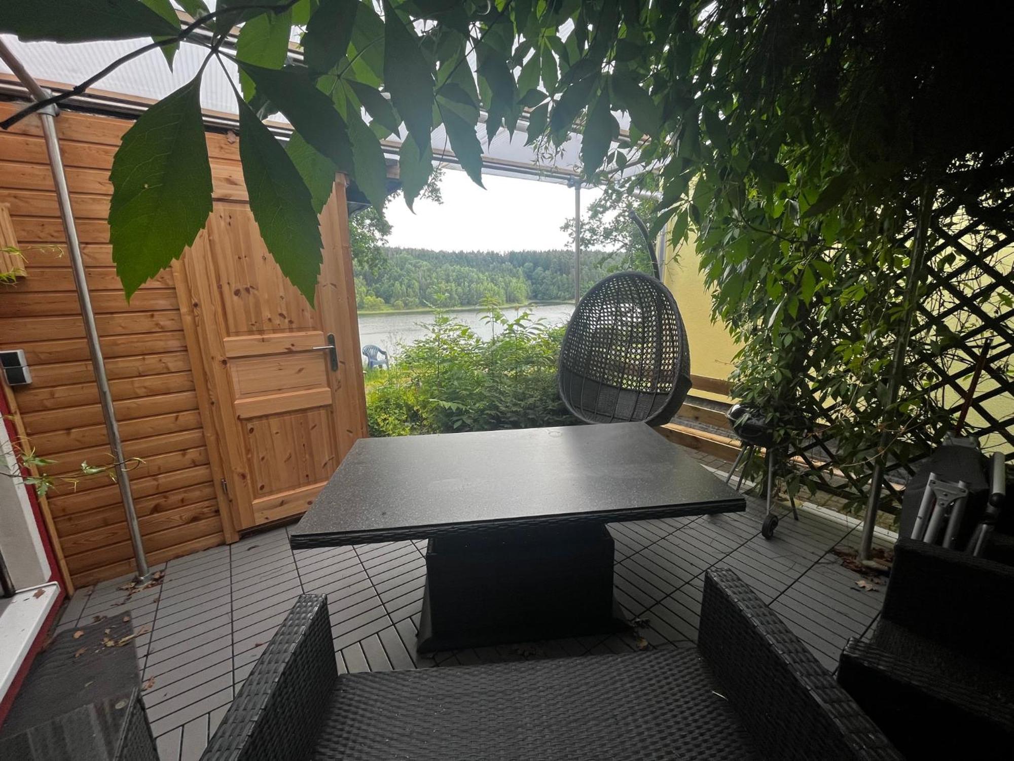 Ferienhaus Zeulenrodaer Meer Bagian luar foto