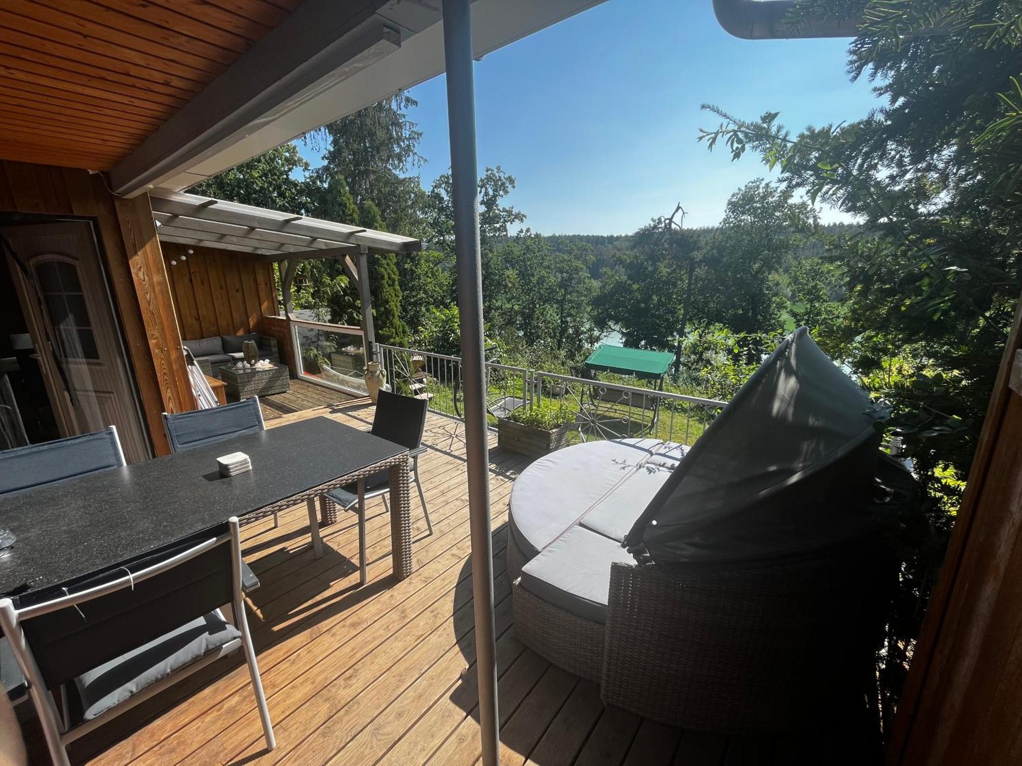 Ferienhaus Zeulenrodaer Meer Bagian luar foto
