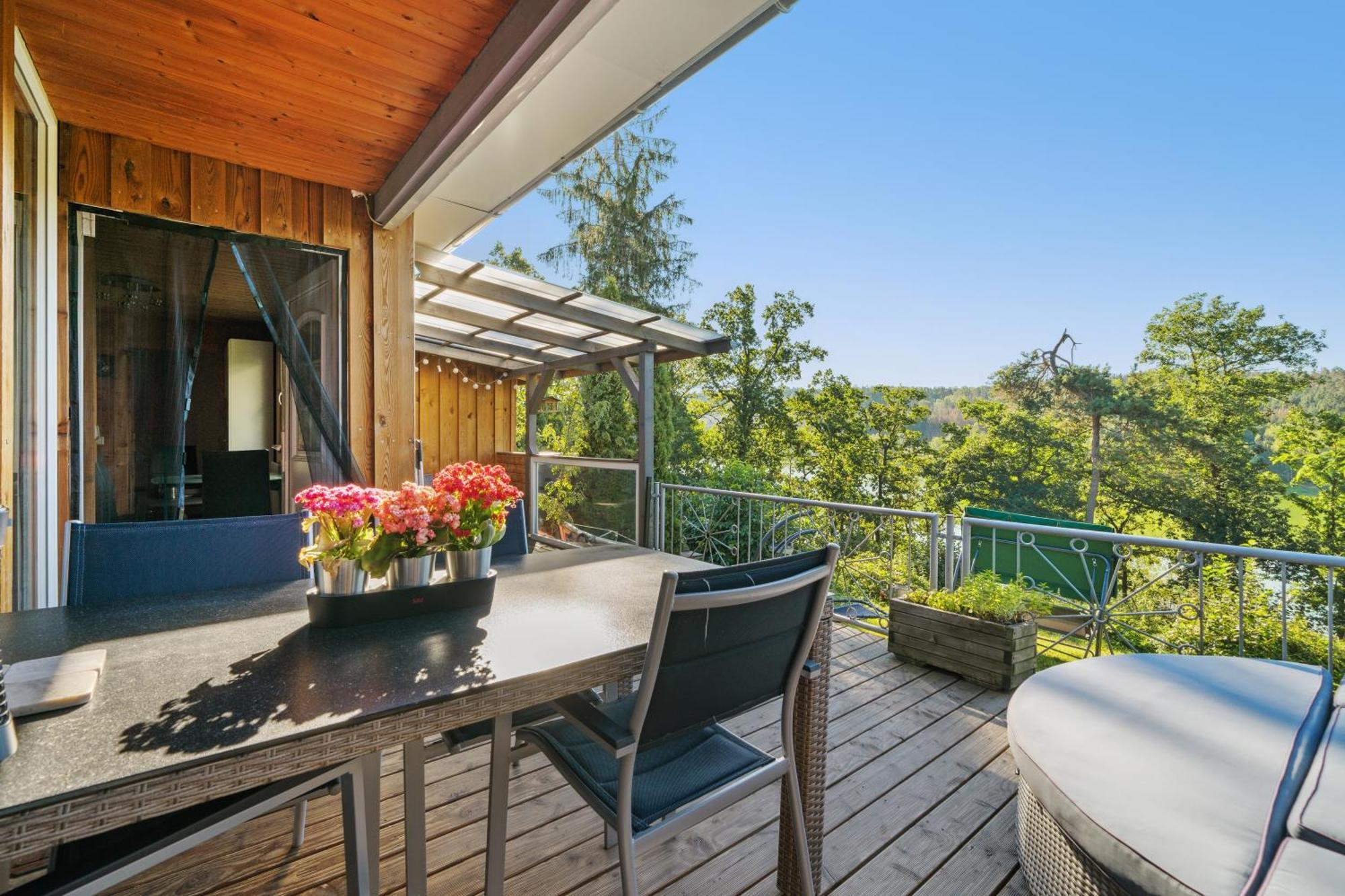 Ferienhaus Zeulenrodaer Meer Bagian luar foto
